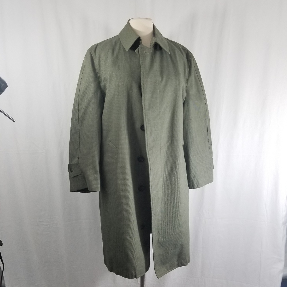Vintage WEATHER ROGUE Plaid Coat w/ Lining  Sz 38R